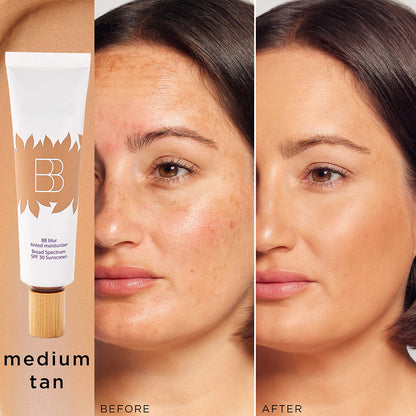BB blur tinted moisturizer SPF 30 - instantly brightens, hydrates & smooths your skin