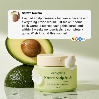 Aerivynox Natural Scalp Scrub