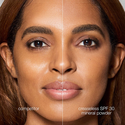 creaseless SPF 30 mineral powder sunscreen