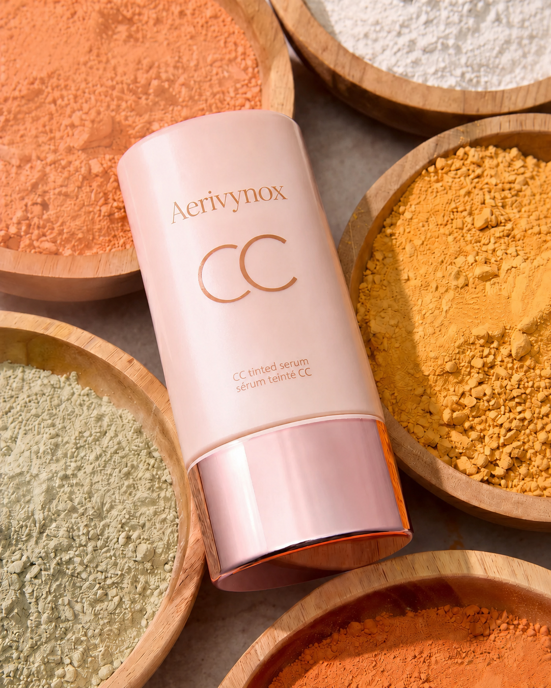CC Color-Correcting Tinted Serum – Lightweight, Shade-Adaptive Coverage with 24H Hydration & 16H Waterproof Wear
