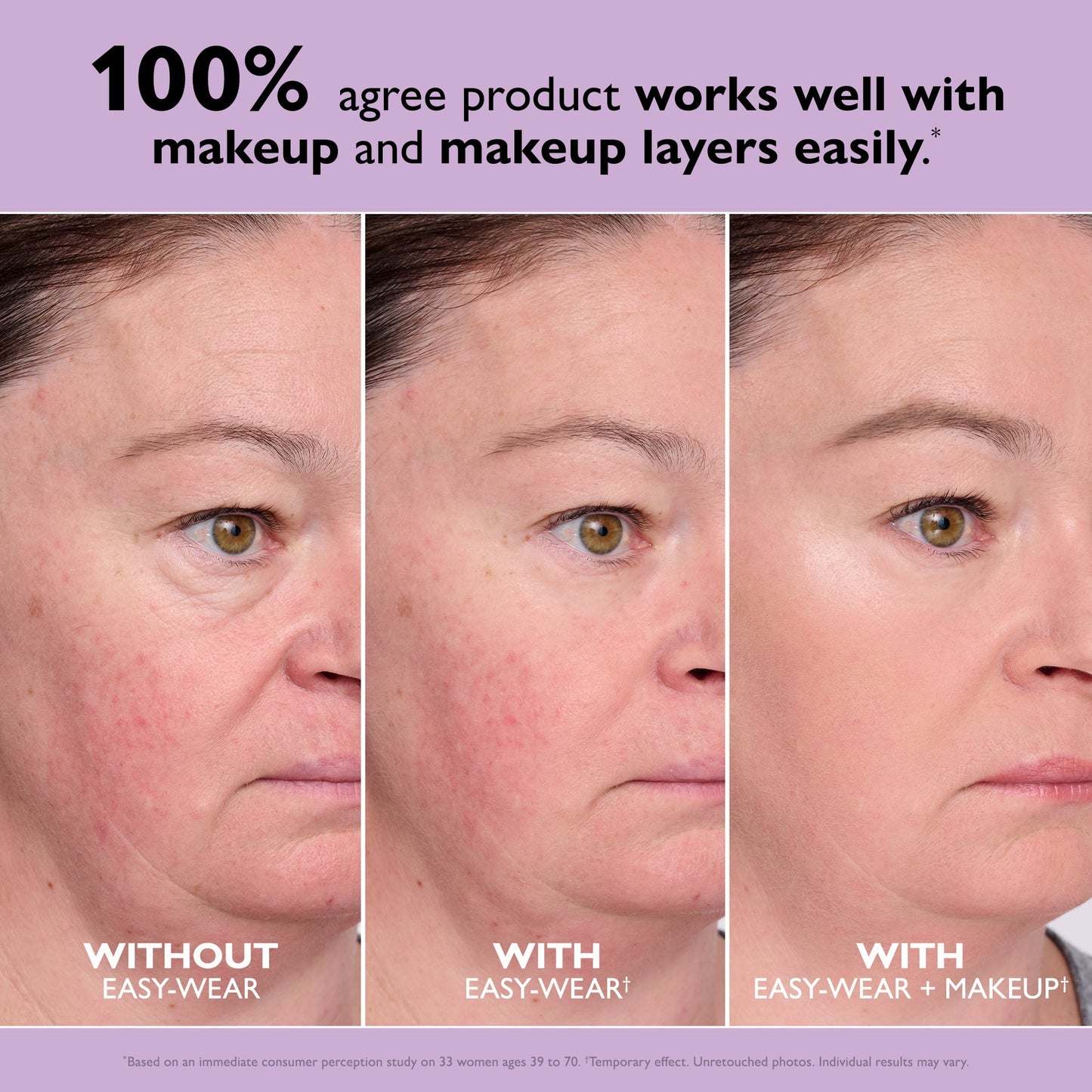 Instant Easy Wear Face Tightener-Wear Formula With Brush Free
