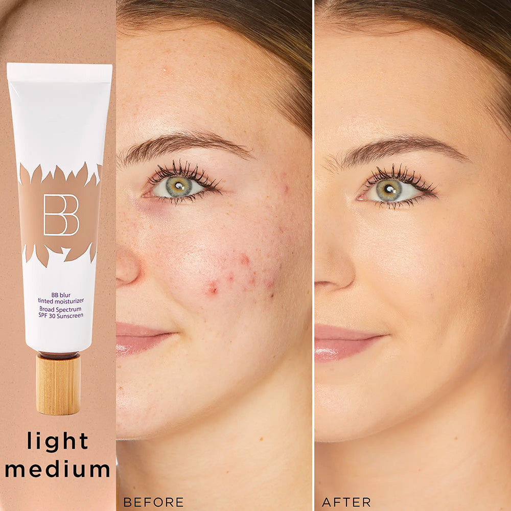 BB blur tinted moisturizer SPF 30 - instantly brightens, hydrates & smooths your skin
