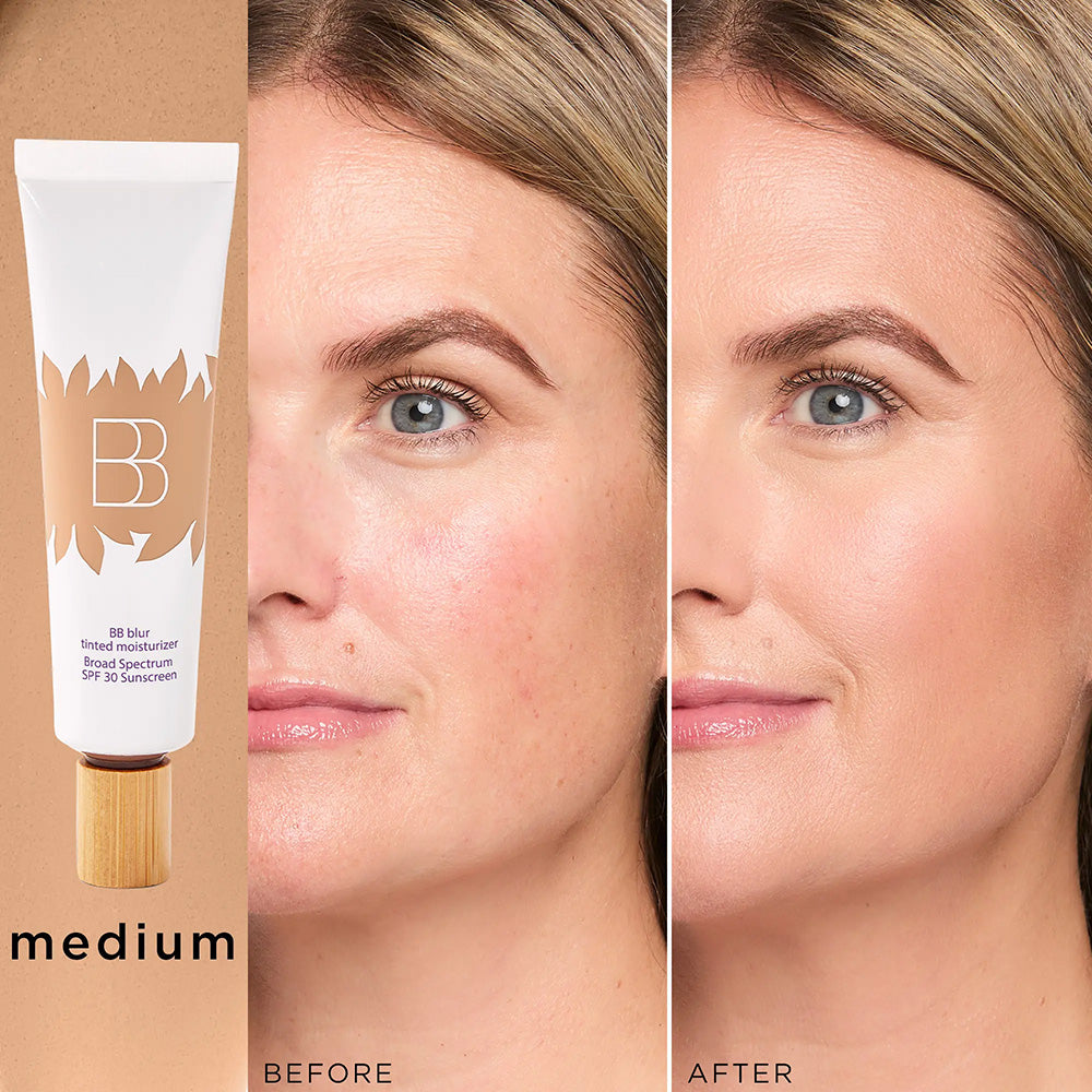 BB blur tinted moisturizer SPF 30 - instantly brightens, hydrates & smooths your skin