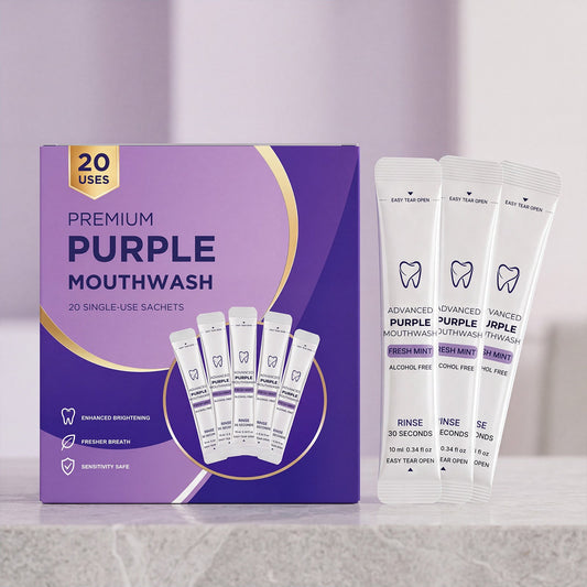 Purple Mouthwash - Sachets 20 Pack